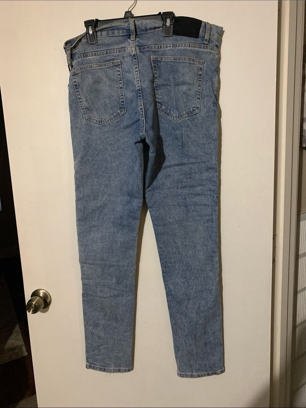 Forever 21 Black and Blue Skinny Jeans Label - Picture 4 of 5